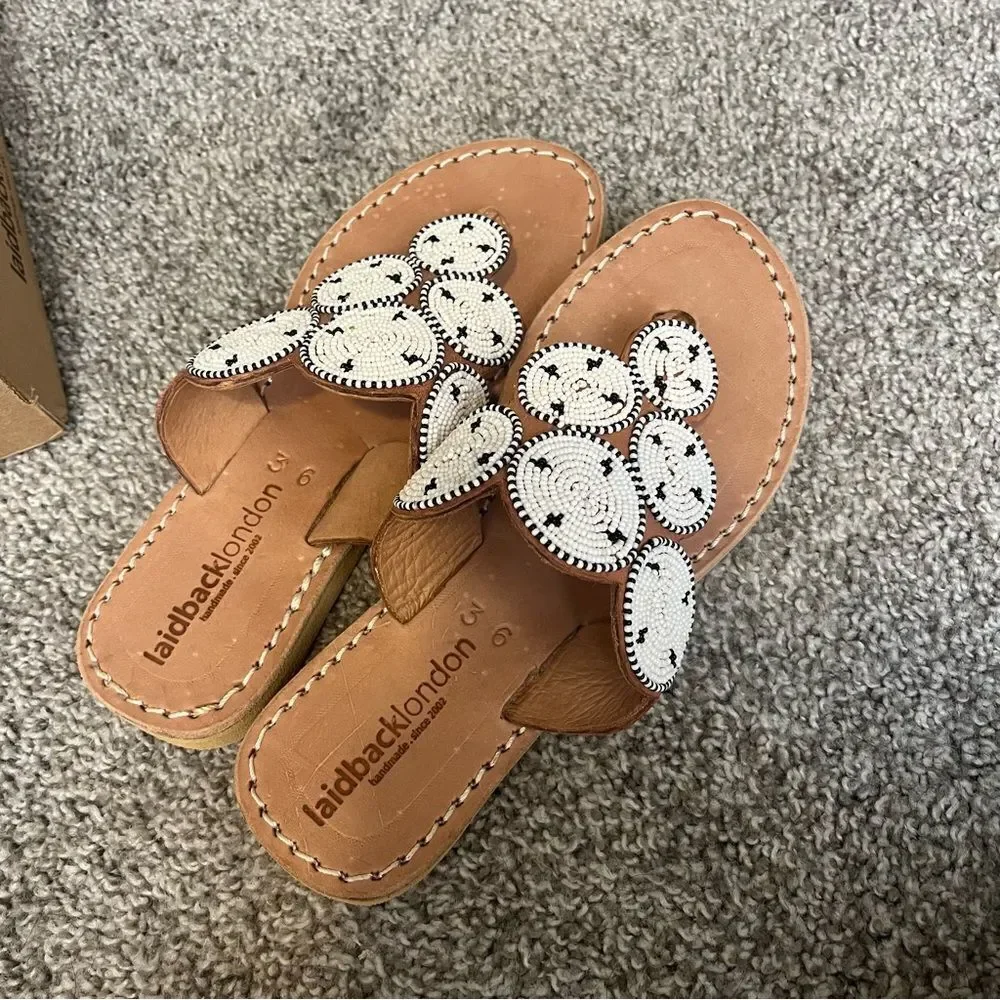 LAIDBACK LONDON Pemba Sandals